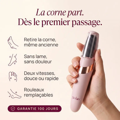Solav Lissea — Râpe électrique anti-callosités