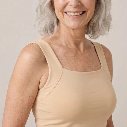 Débardeur Soutien-Gorge Intégré Sans Armature | Solav