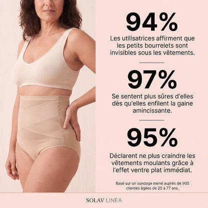 Solav Linea — Culotte gainante taille haute