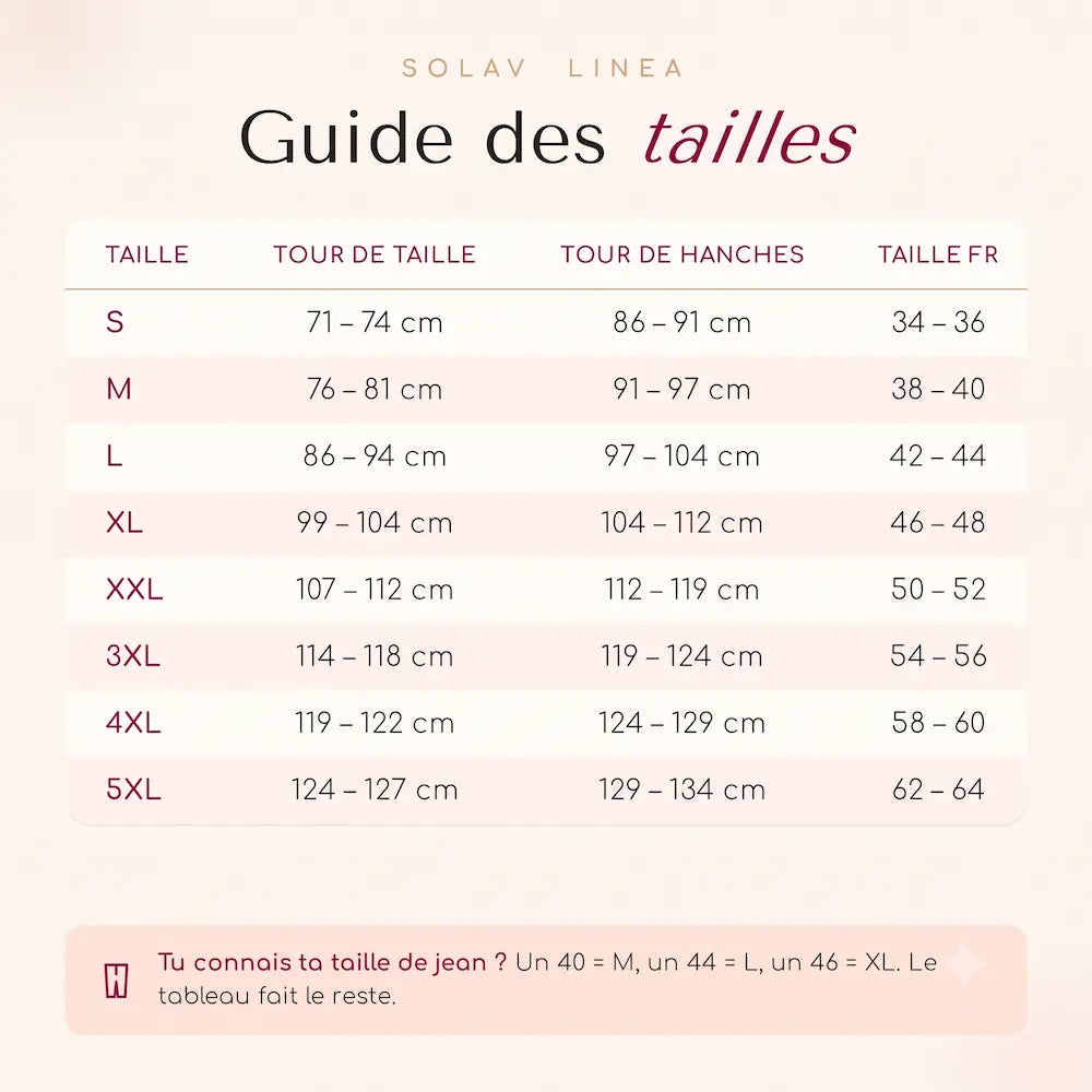 Solav Linea — Culotte gainante taille haute