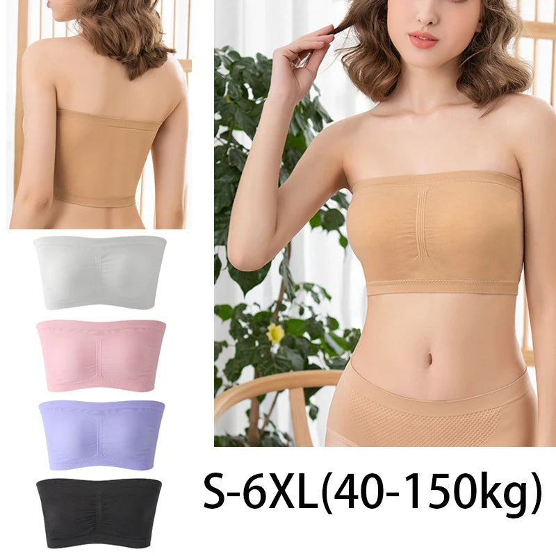 Soutien-gorge invisible sans bretelles