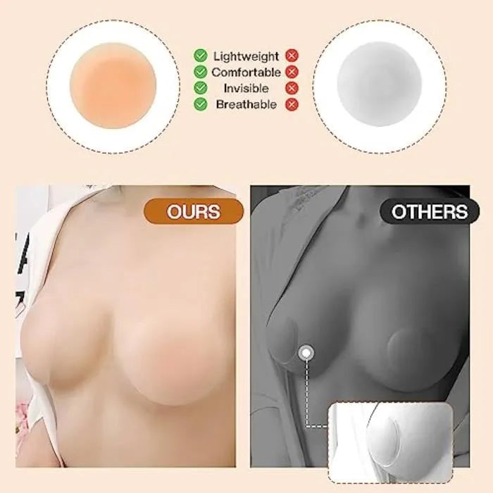 Cache-tétons Invisible — Edition nude