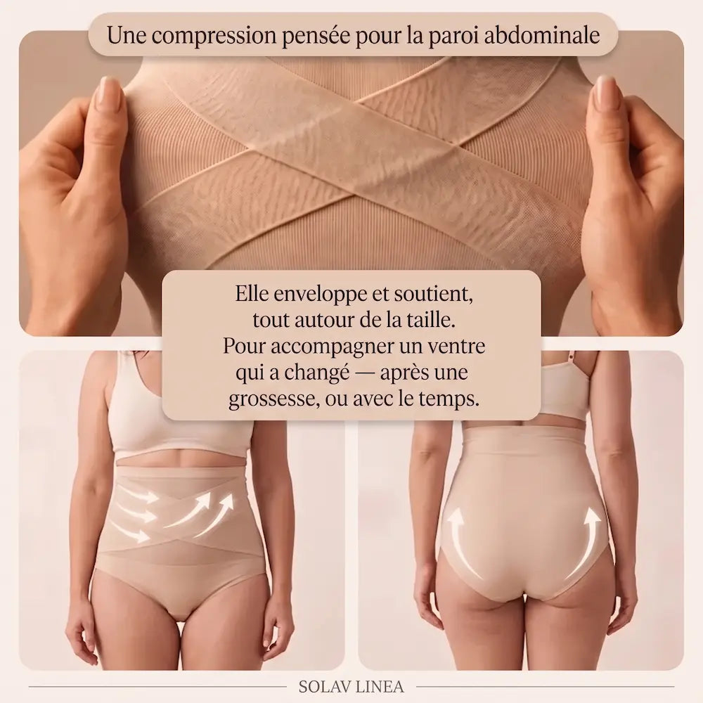 Solav Linea — Culotte gainante taille haute